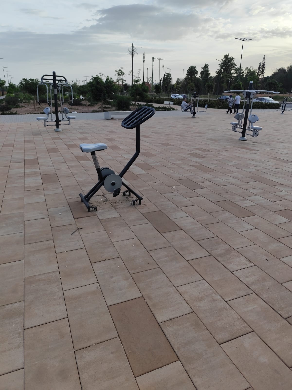 Vélo fitness outdoor