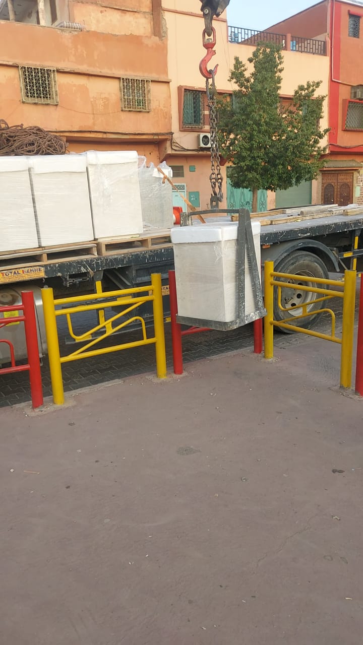 Livraison d’équipements